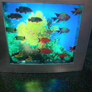 VINTAGE 2004 Virtual ocean seascape lamp